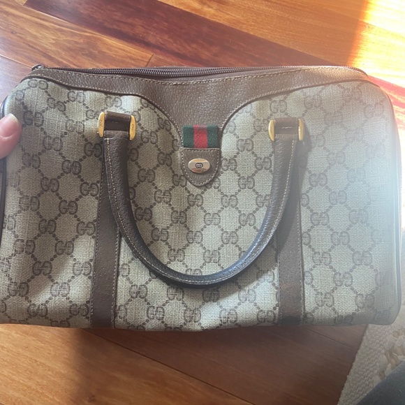 Vintage Authentic classic Gucci bowler handbag from the early  90s - Picture 12 of 15